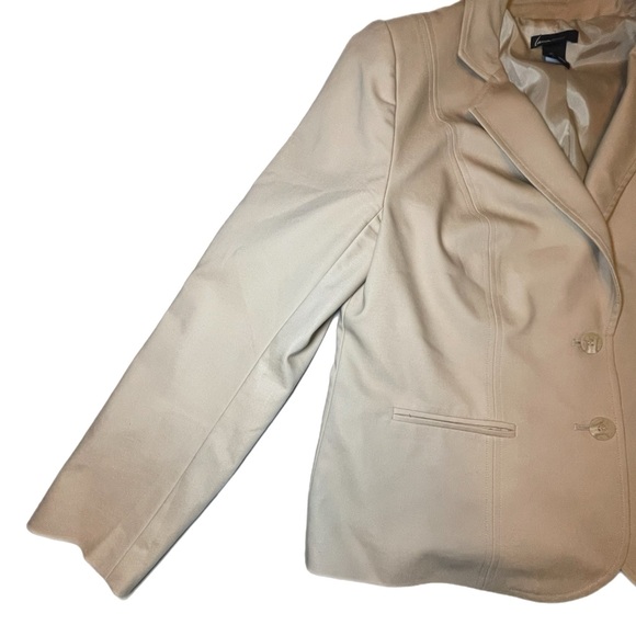 Lane Bryant Tan Blazer Plus Size 16 - Picture 3 of 8